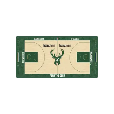Mousepad Cancha Milwaukee Bucks 80x40 PRO | NOTMID