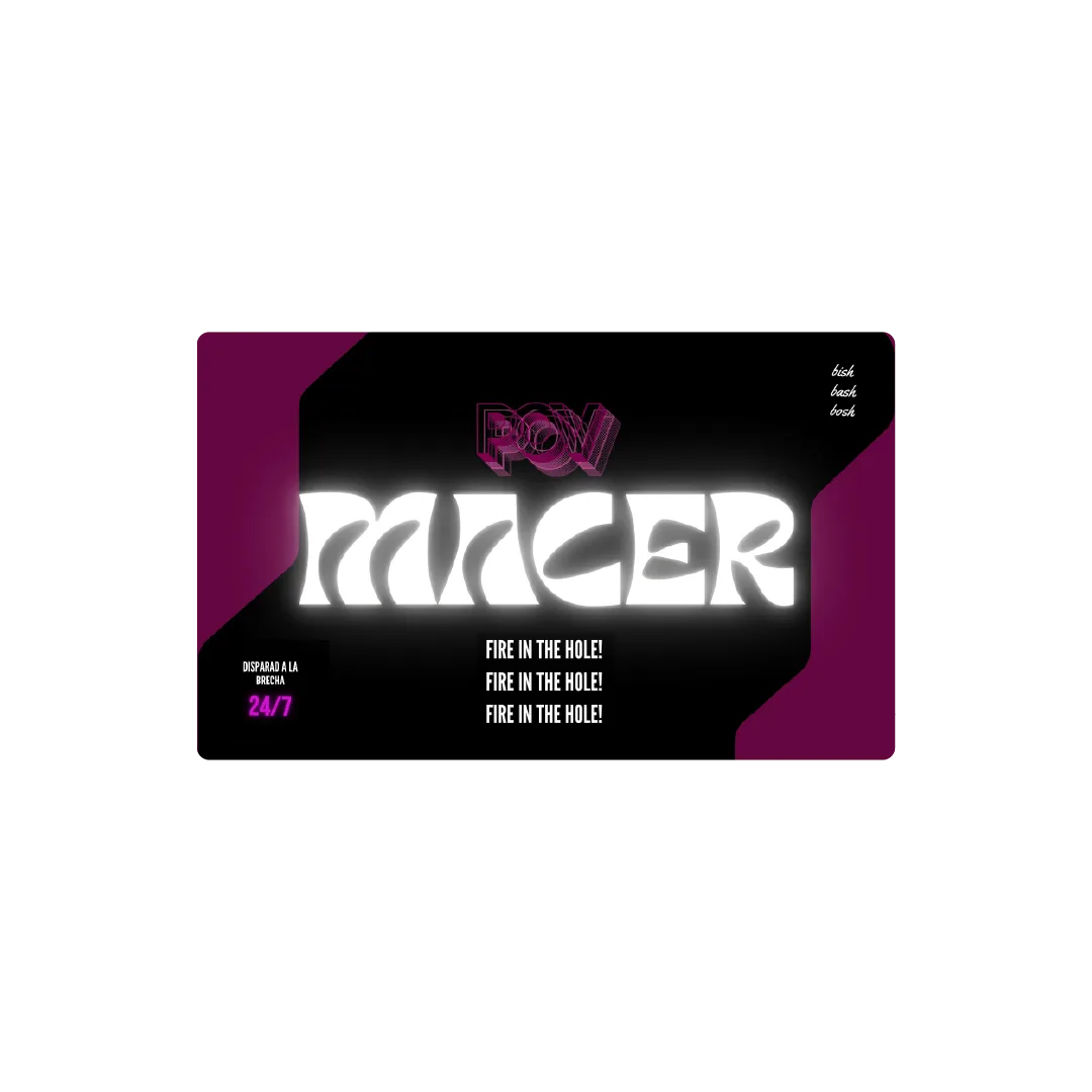 Mousepad Macer 90x55 PRO | Custom