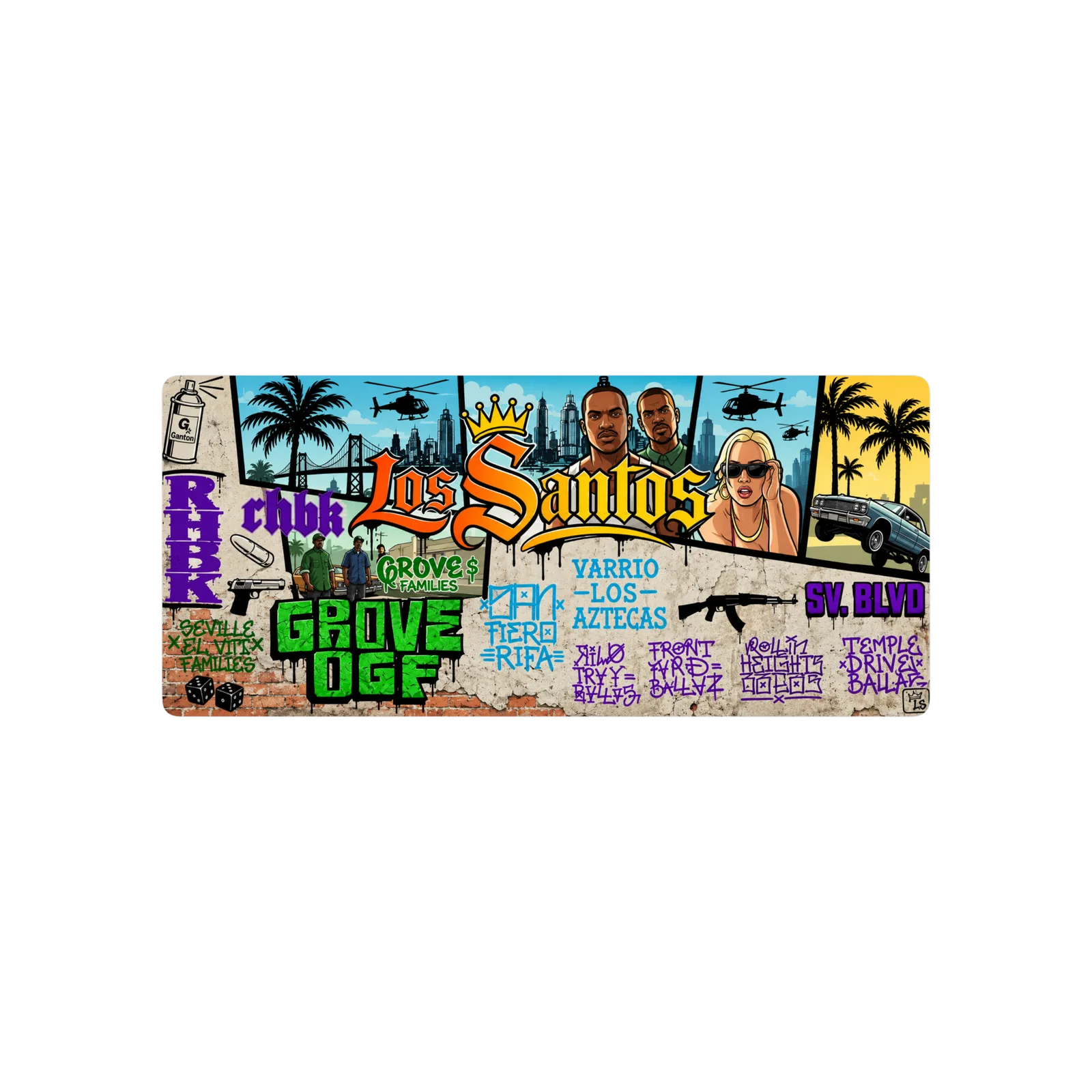 GTA SAN ANDREAS GRAFITIS