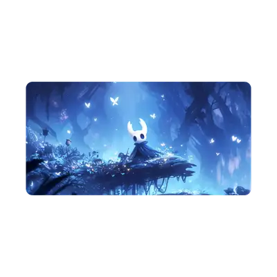 Mousepad Hollow Knight Serene Blue Forest 100x50 Classic | Custom