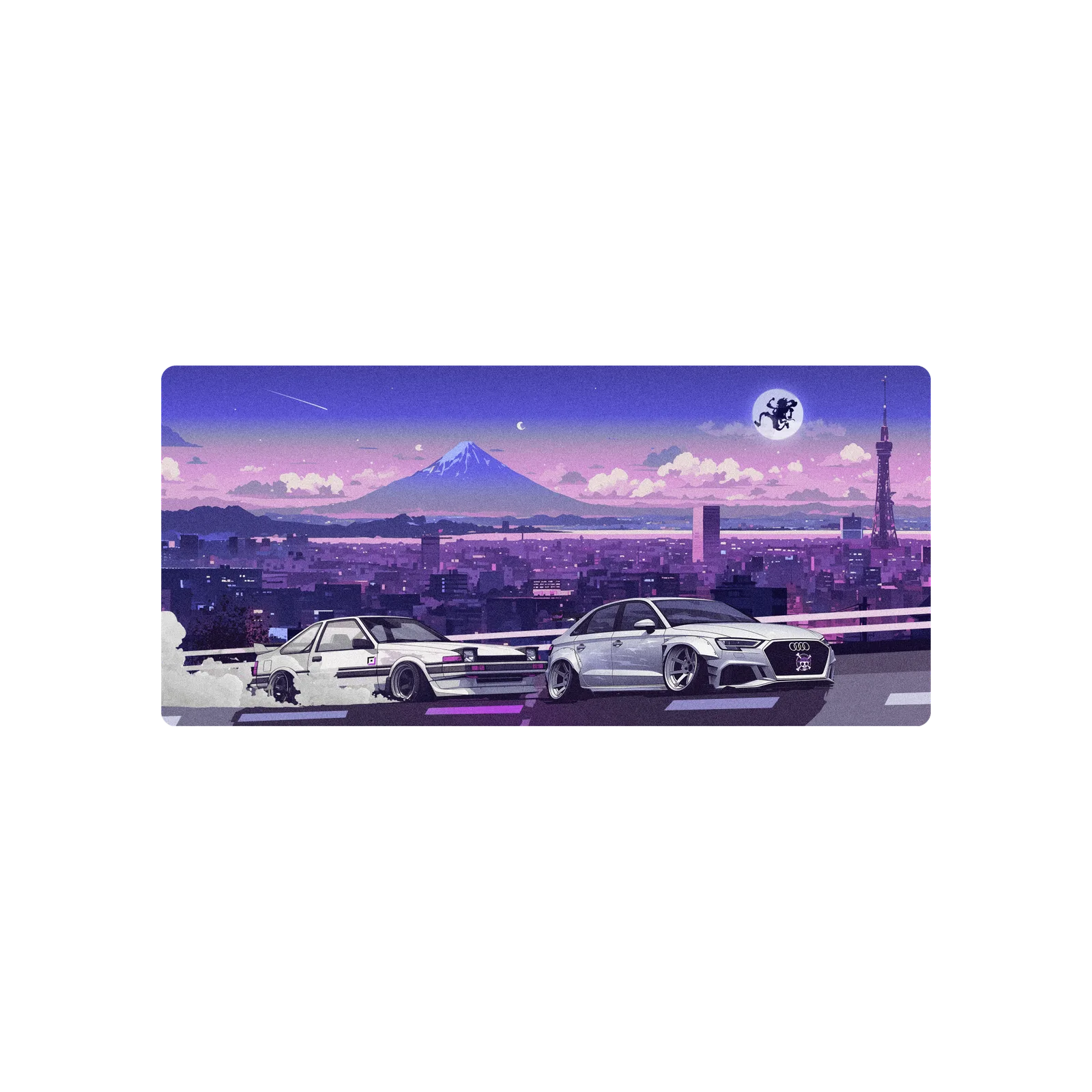 Mousepad initial d 65x30 Classic | Custom