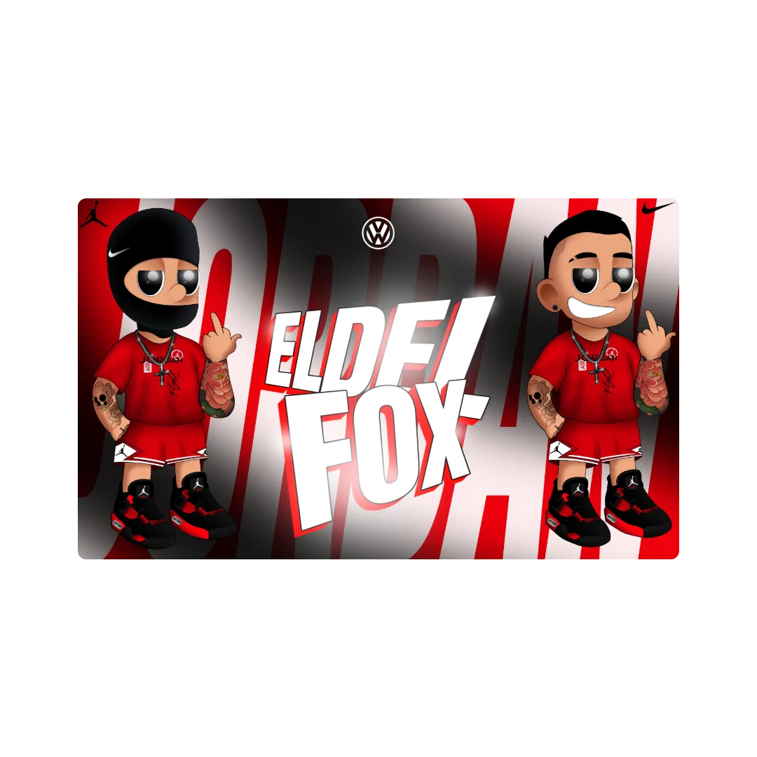 Mockup Mousepad ELDELFOX MOUSEPAD 100x60 PRO | PERSONALIZADO