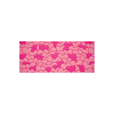 Mousepad pink hearts 85x35 PRO | Custom