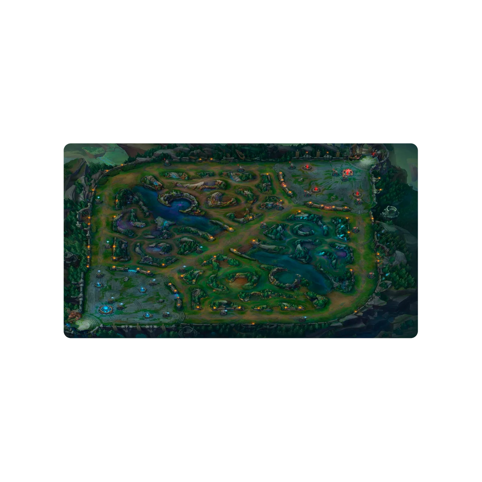 Mousepad Grieta del invocador 115x63 Classic | Custom