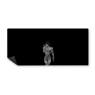 Mousepad baki fondo negro 90x40 Classic | Custom
