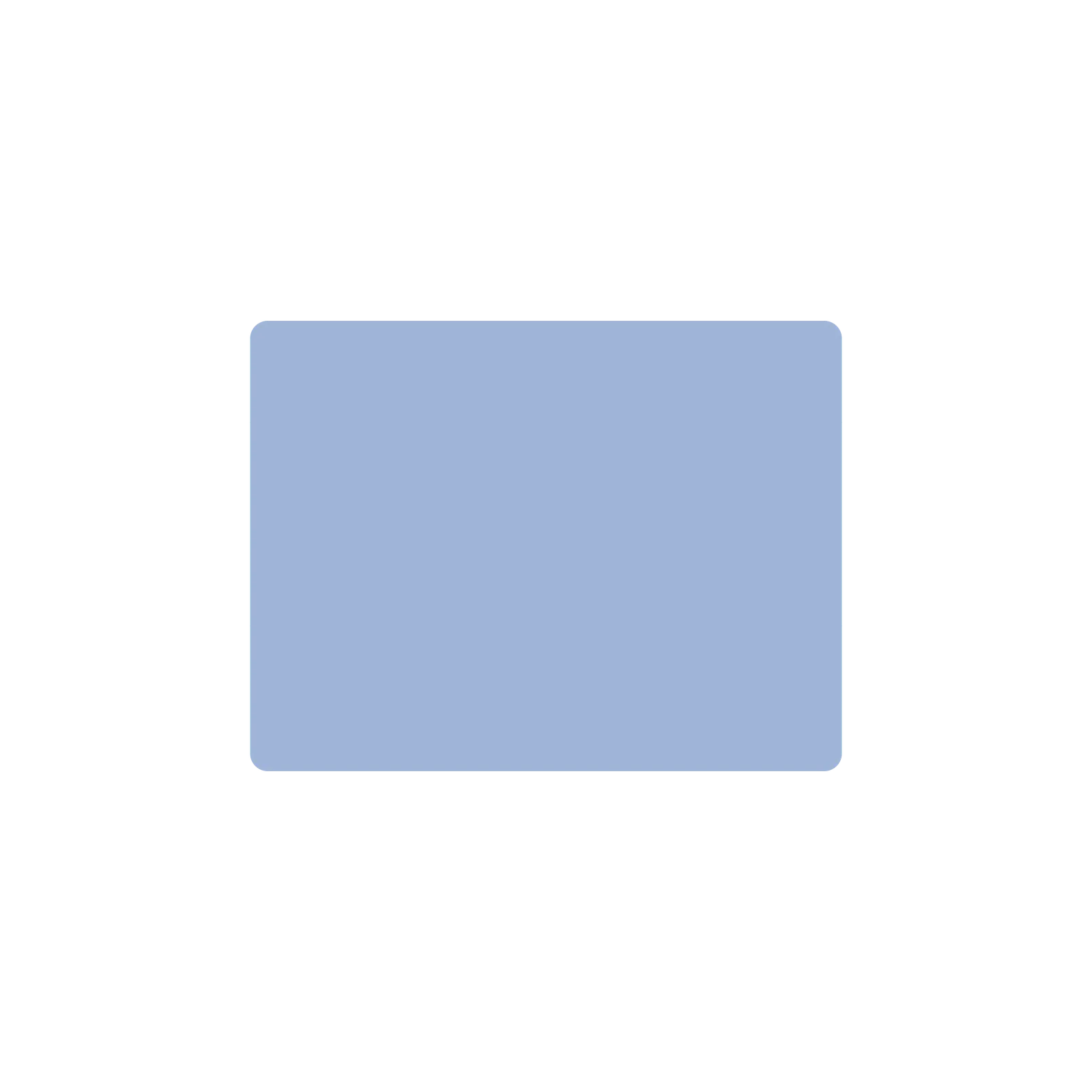 Mousepad Azul Pastel 34x26 Classic | Custom