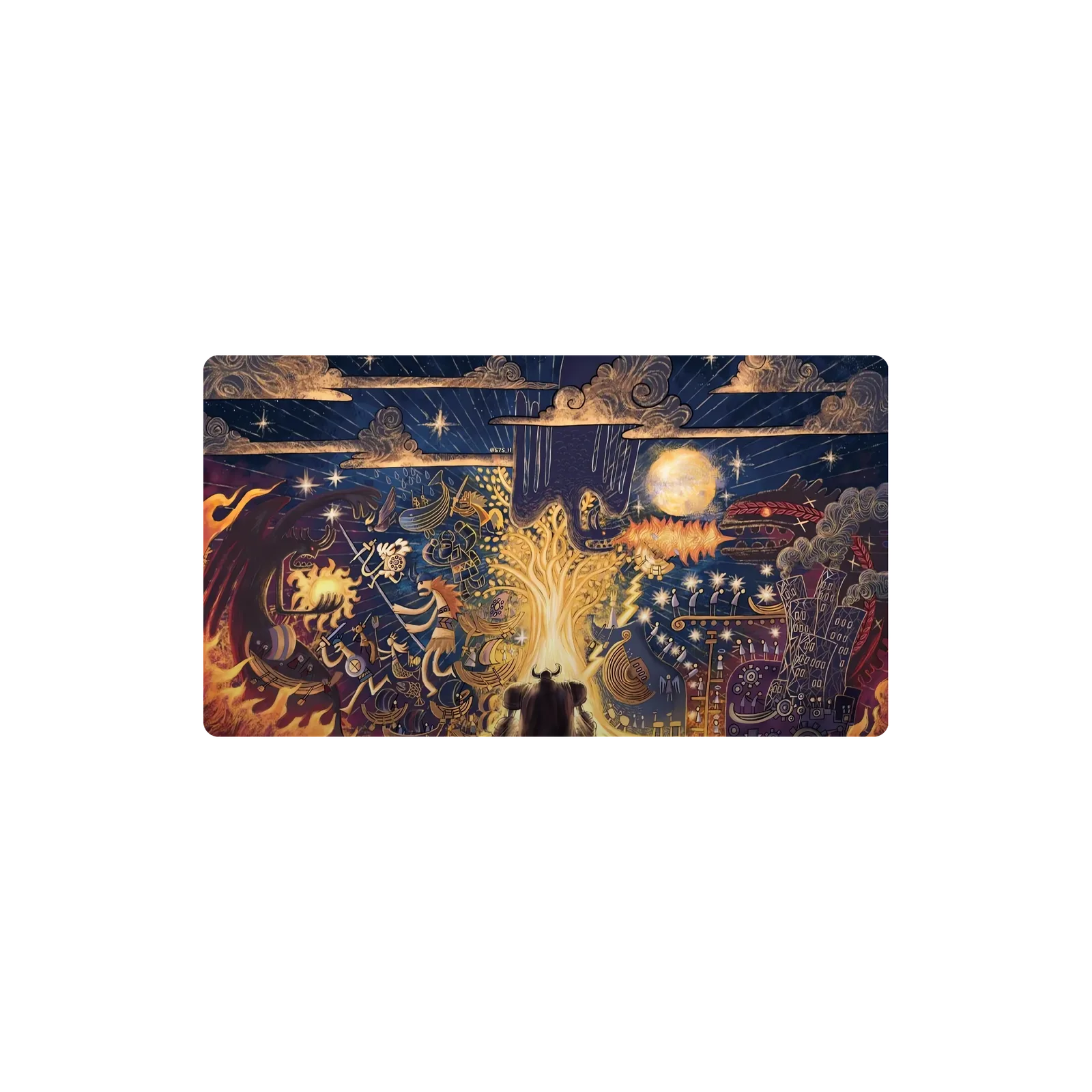 Mousepad Franky Elbaf 67x37 Classic | Custom