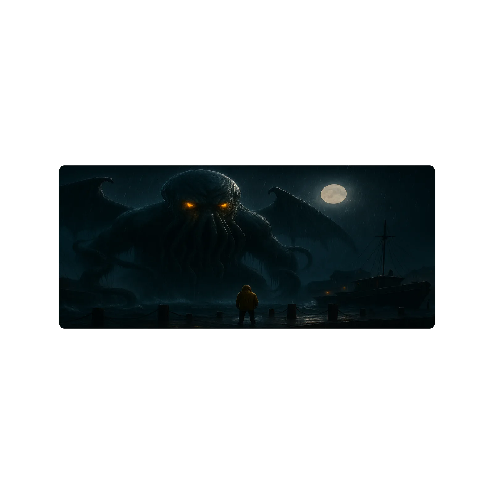 Mousepad CTHULHU jeje tebo 82x35 Classic | Custom
