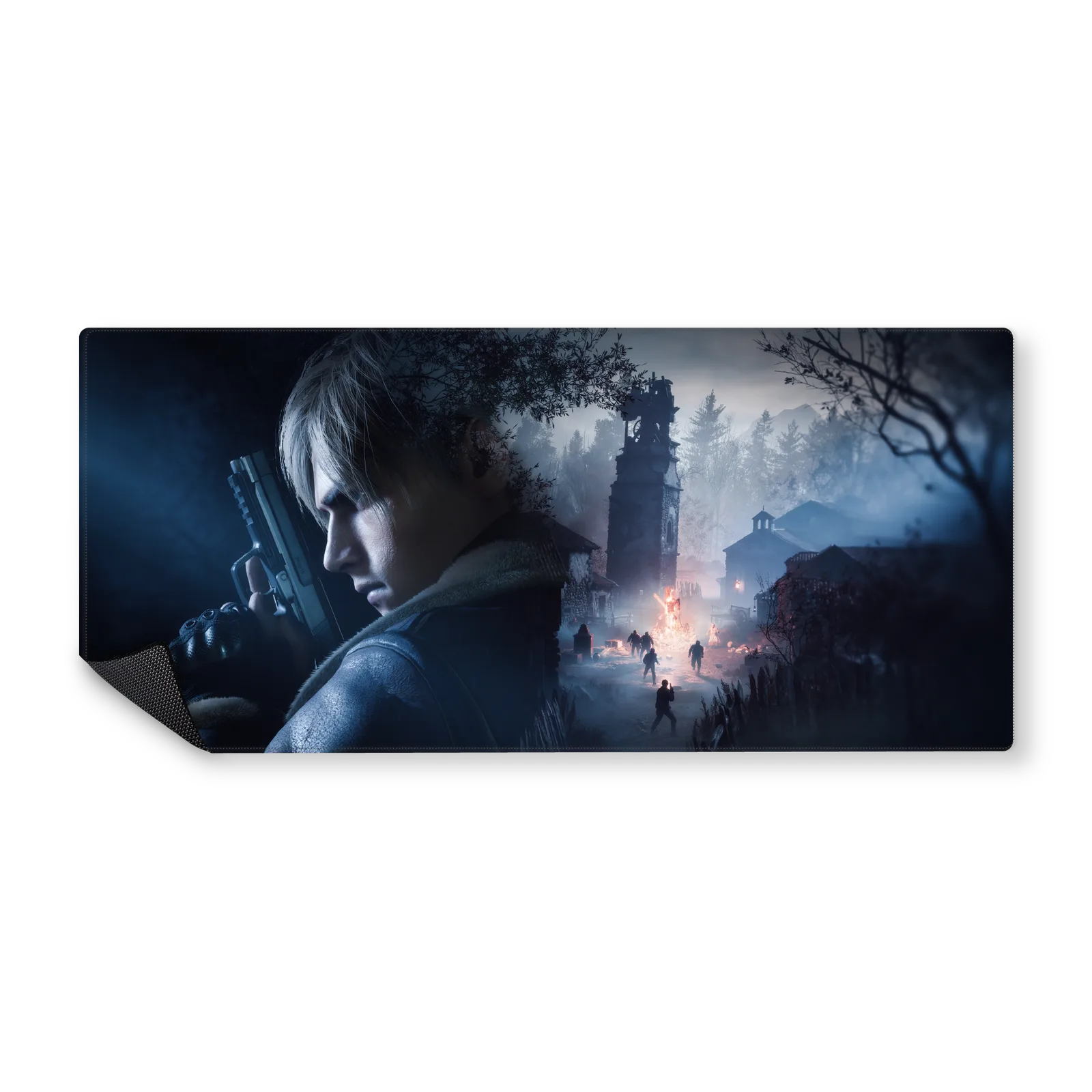 Mousepad Resident evil 4 Leon 90x40 PRO | Custom