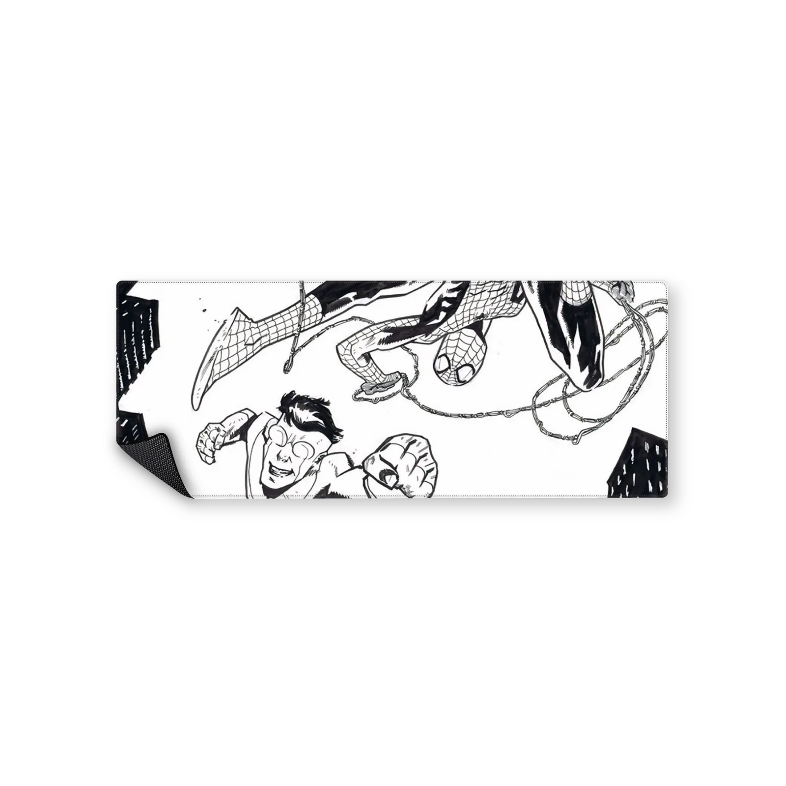 Mousepad para el gordo fan de spidermaninvincible 82x32 Classic | Custom