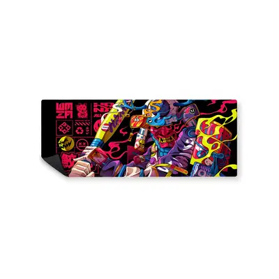 Mousepad Death Lucky Samurai Serie PRO de NOTMID, foto 2