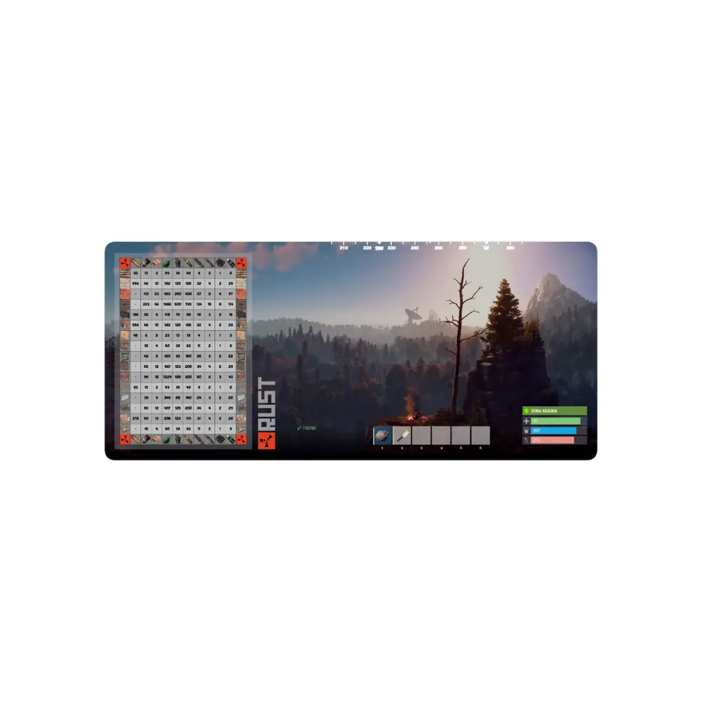 Rust Blueprint Mouse Pad Mousepad rust 90x40 PRO | NOTMID