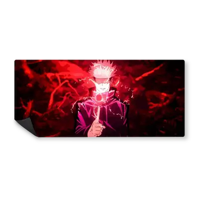 Mousepad satoru gojo rojo 90x40 PRO | Custom